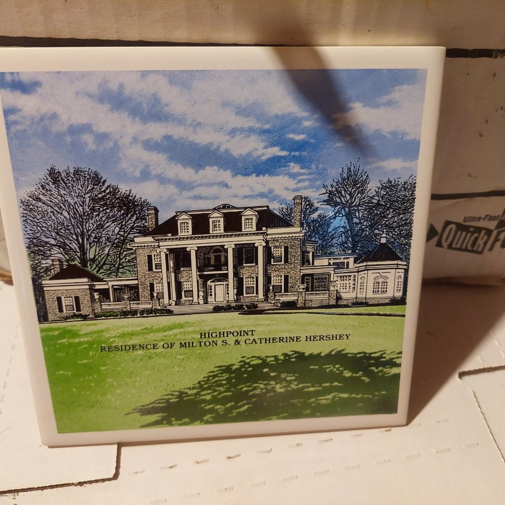 Highpoint Milton Hershey residence plaque